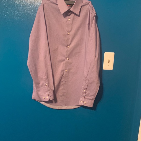 Men’s J Ferrar purple dress shirt - Picture 7 of 9
